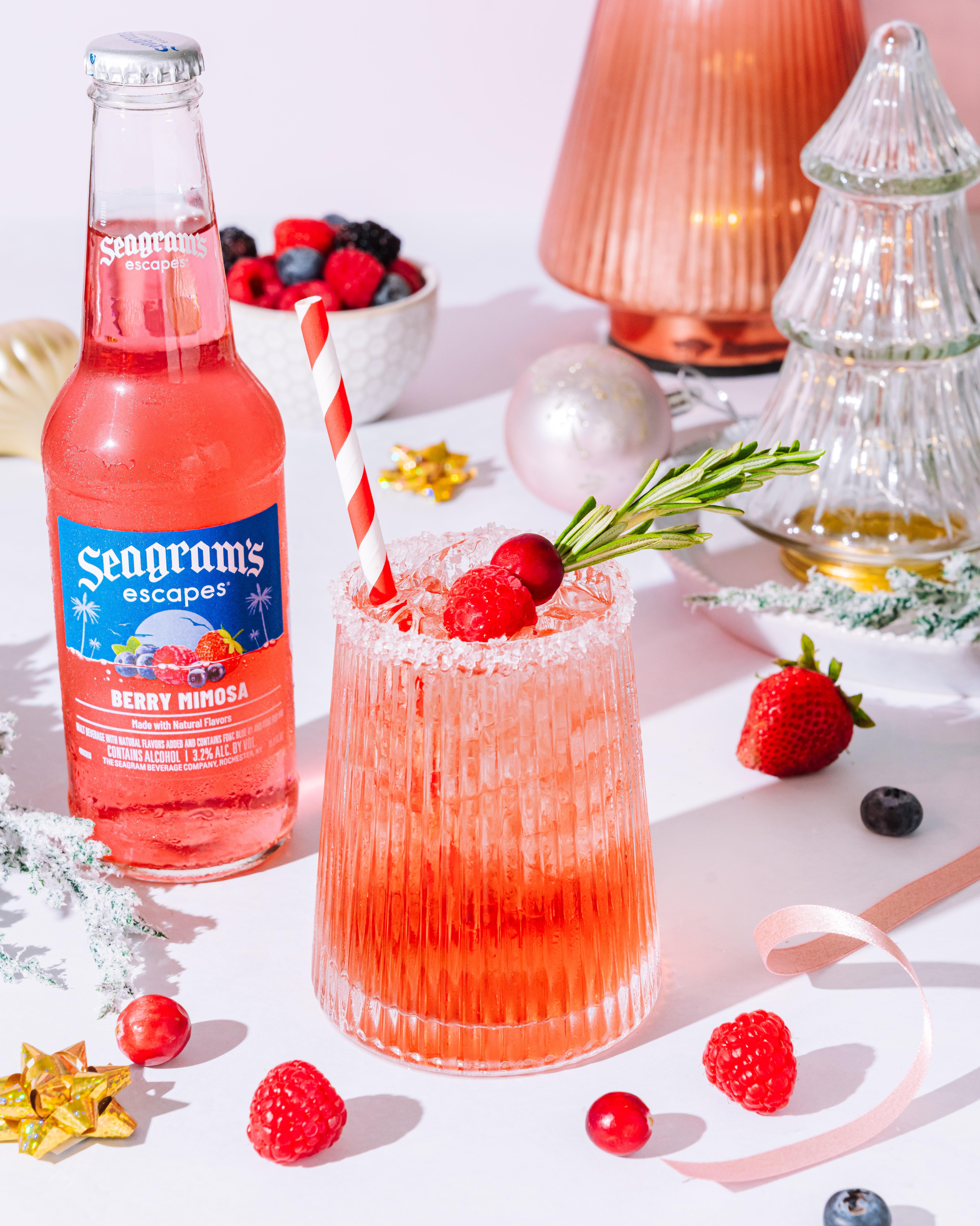 Have a Berry Merry Holiday Brunch with Seagram&rsquo;s Escapes